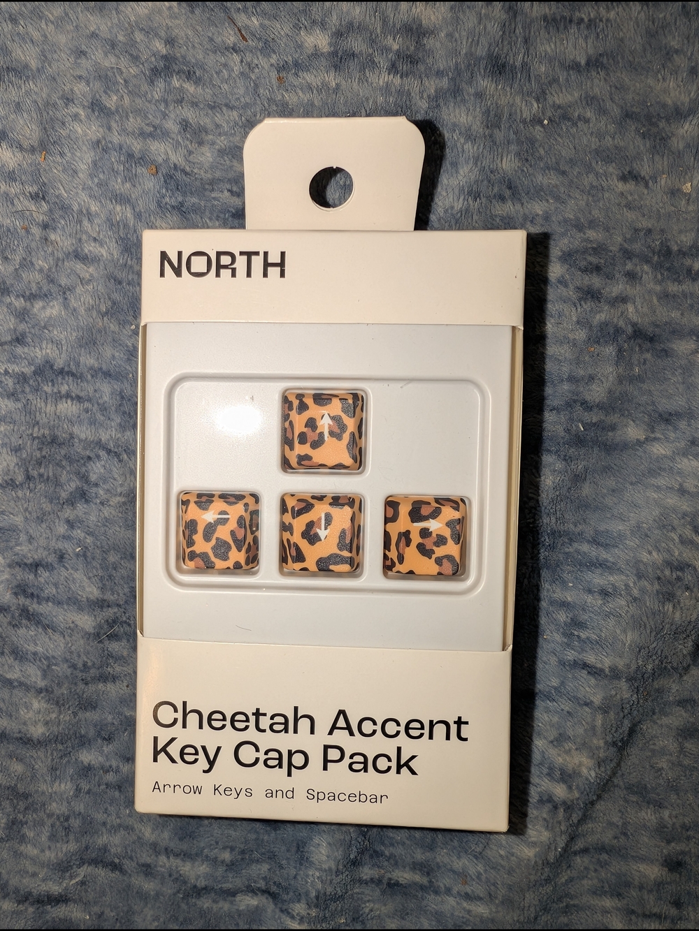 Free When Bundled - NORTH Cheetah Accent Key Cap Pack - Leopard Print